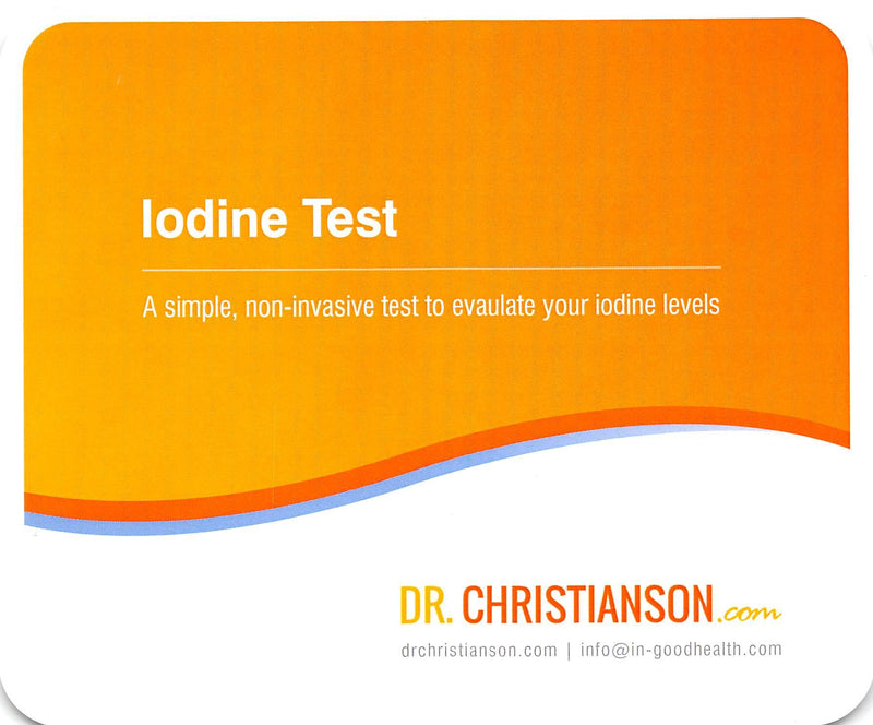 Iodine At Home Test Kit